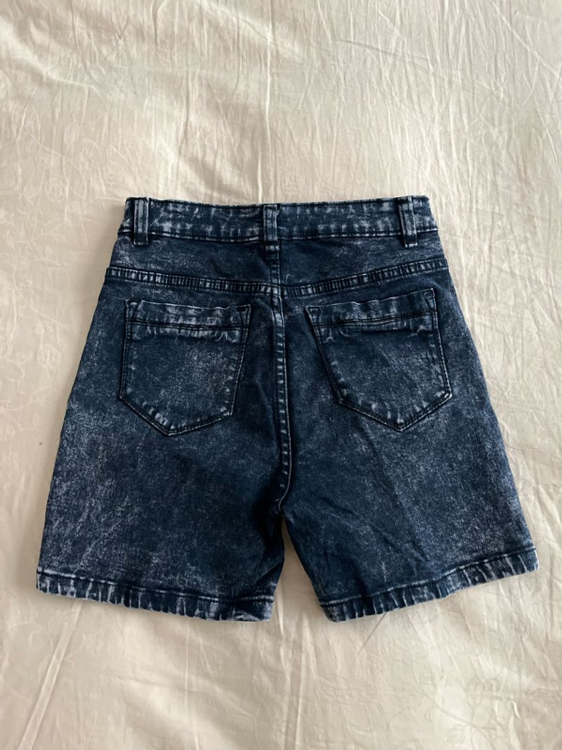 High-waisted Denim Shorts, foto 3