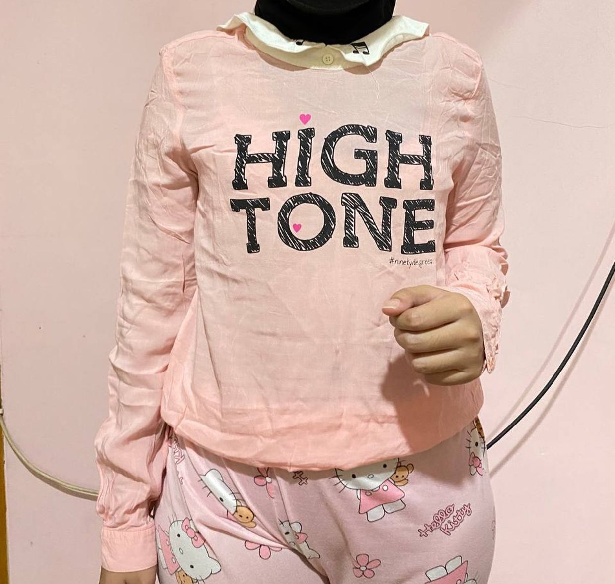 T-shirts Wanita Tops pink