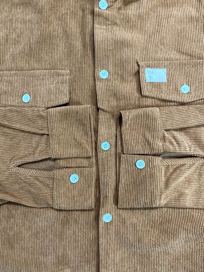 kemeja corduroy double pocket big size, foto 5