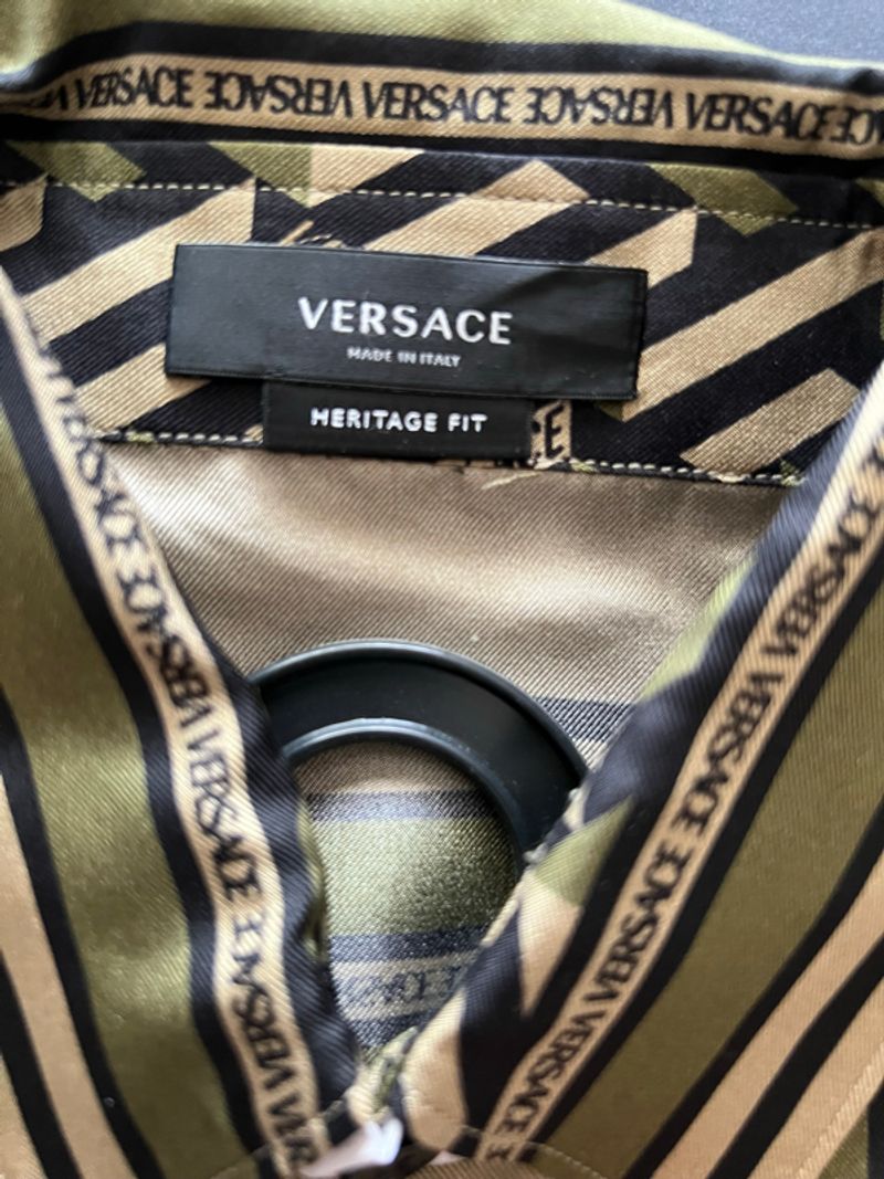 Versace Men shirt sateen, foto 3
