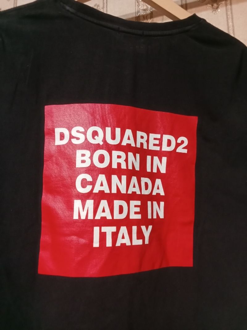 TSHIRT DSQUARED2 HOME BORN IN CANADA, foto 4