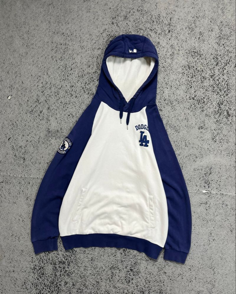 MLB LA Dodgers 2 Tone Colour Hoodie, foto 2