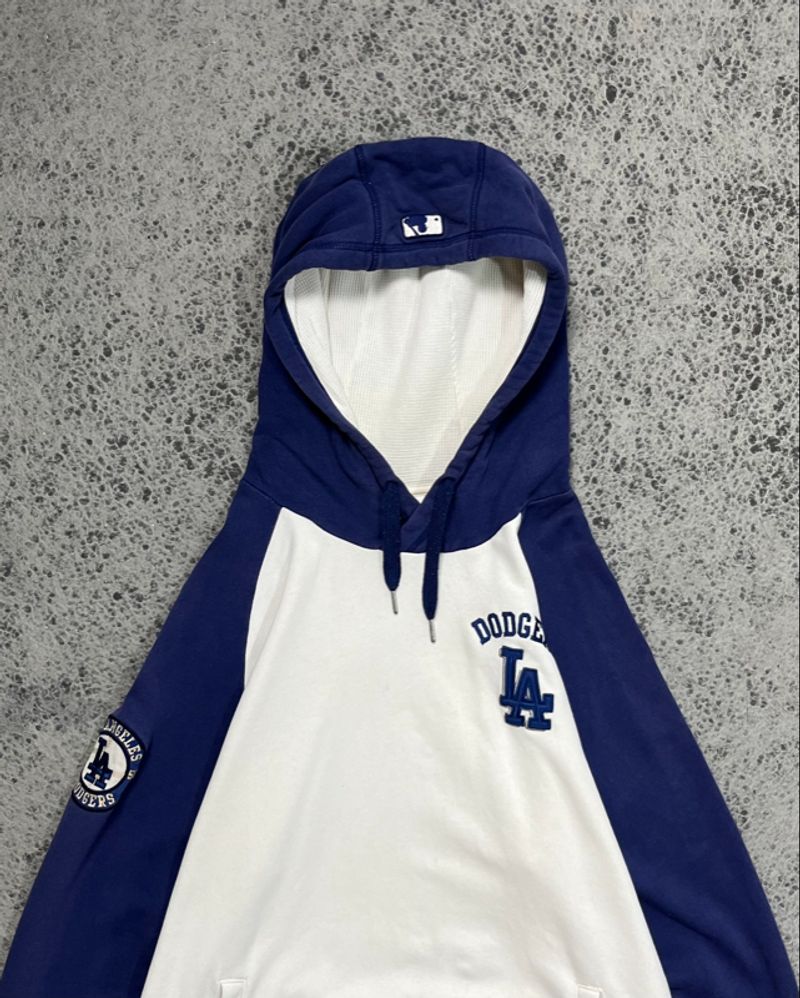 MLB LA Dodgers 2 Tone Colour Hoodie, foto 3