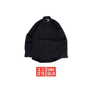 Uniqlo Plain Black Shirt L/S