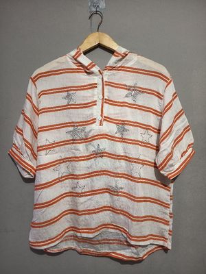 Blouse hoodie