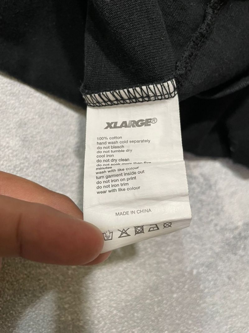 TSHIRT XLARGE FONT BORDIR, foto 4