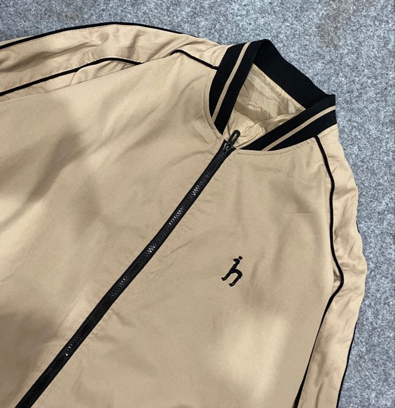 Bomber Jacket Hazzys Striped Brown, foto 2