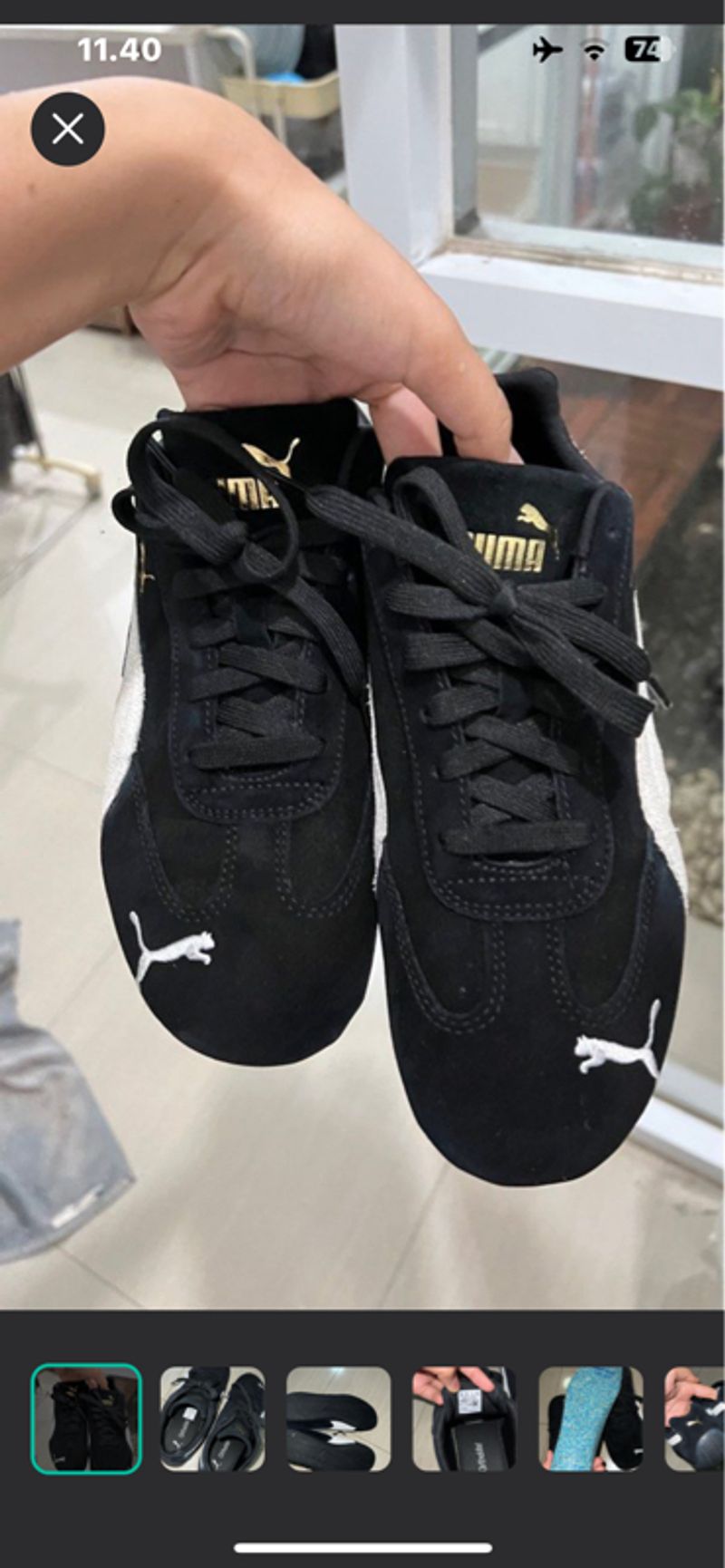 Sepatu puma speed cat - Preloved