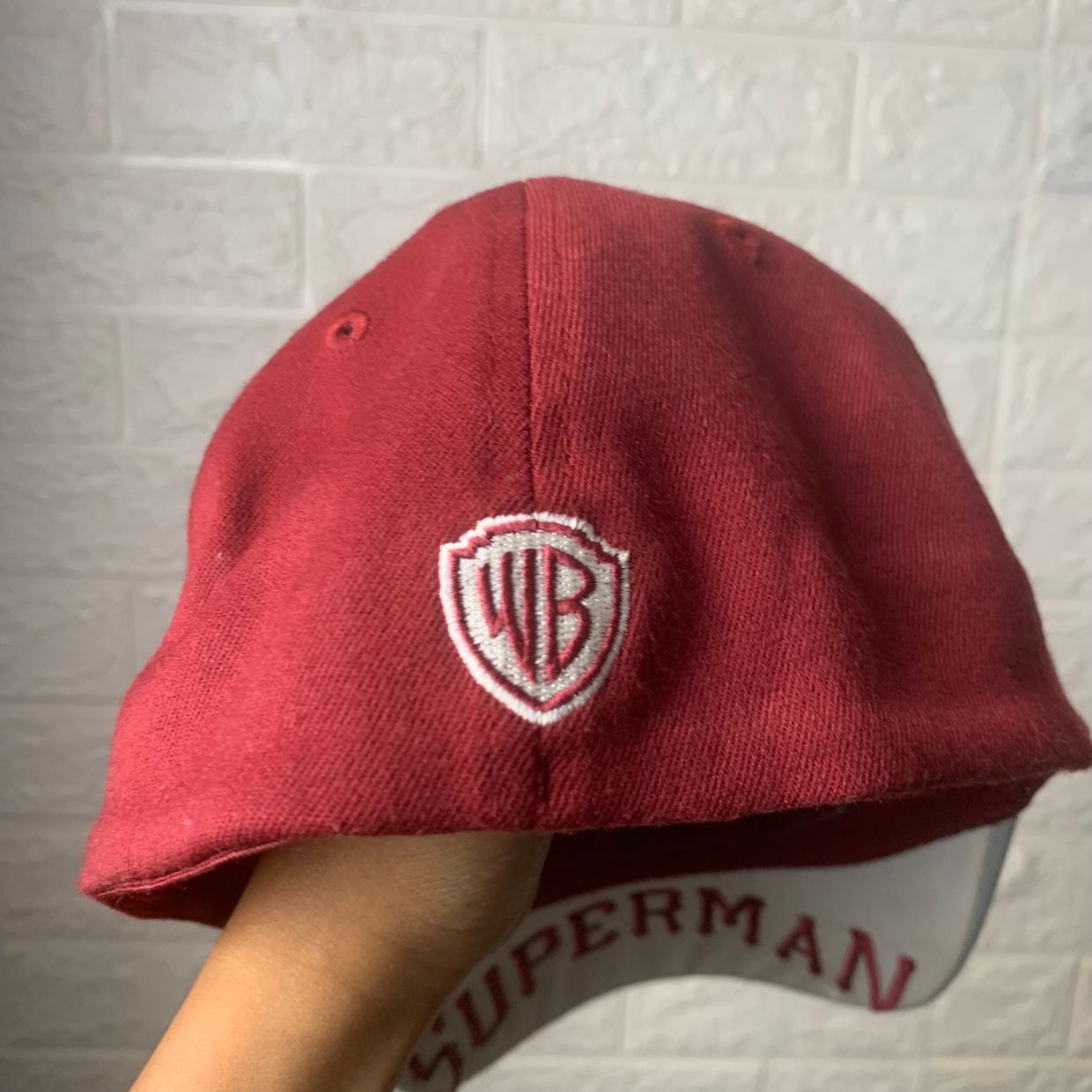 Casual Hat Pria red gray, foto 4