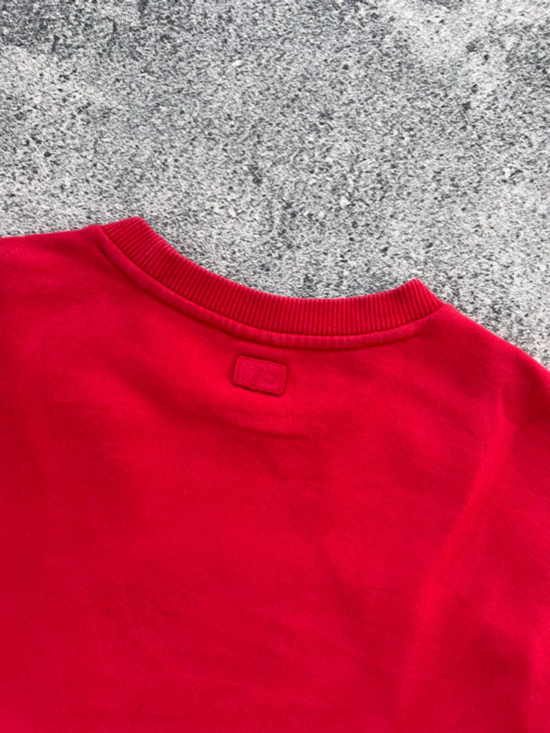 MLB Sweater Crewneck Merah, foto 5