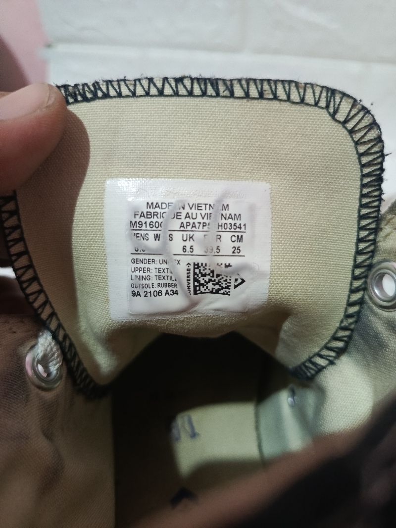 Converse ctas hi black white, foto 6