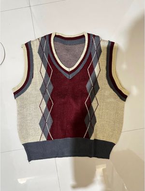 Vest rompi cewek cowok unisex khaki