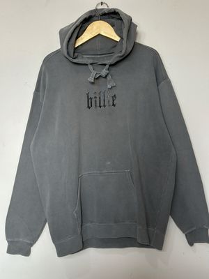 Billie Eilish official merch pullover hoodie w backhit logo