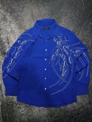 HANDPAINT KEMEJA CYBER SIGILISM ART