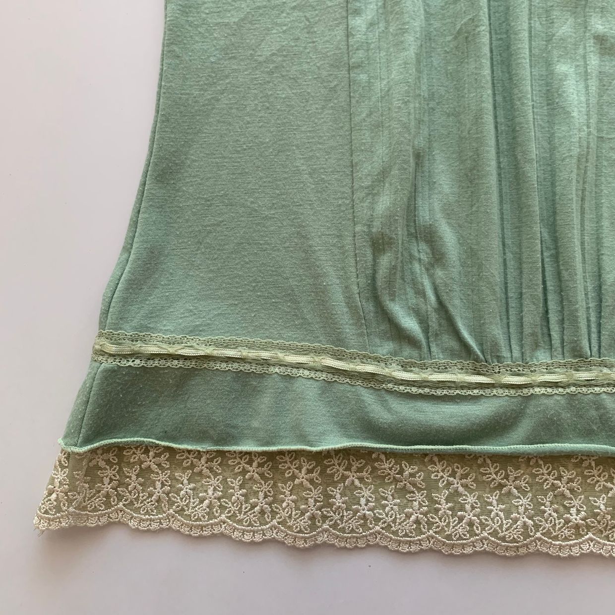 Y2K Cami top Wanita green, foto 3