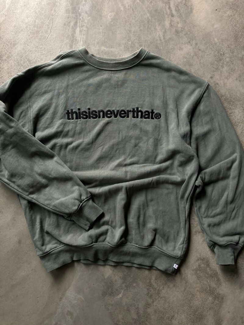 crewneck thisisneverthat, foto 3