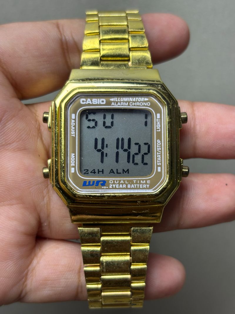 JAM CASIO A179W (GOLD), foto 2