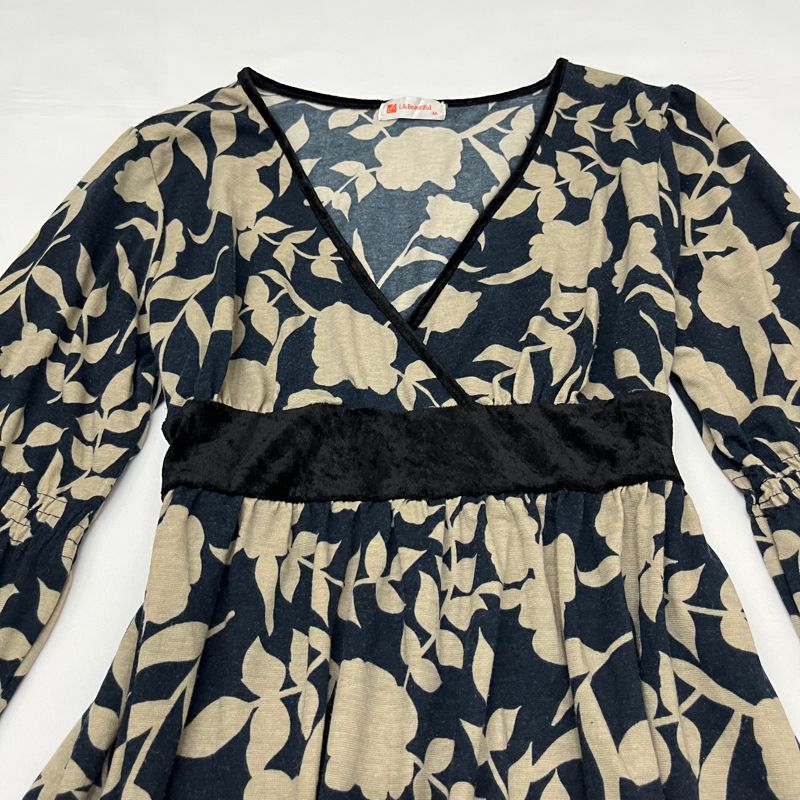 vtg floral dress, foto 5