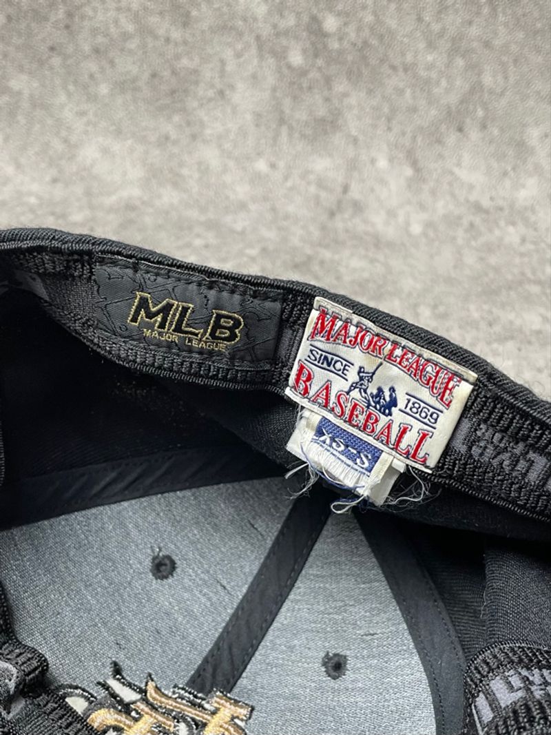 MLB Y2K Hat Pria black, foto 8