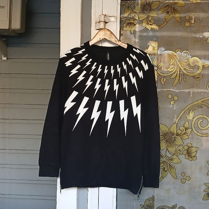 Crewneck Neil Barrett Thunder Bolt, foto 2