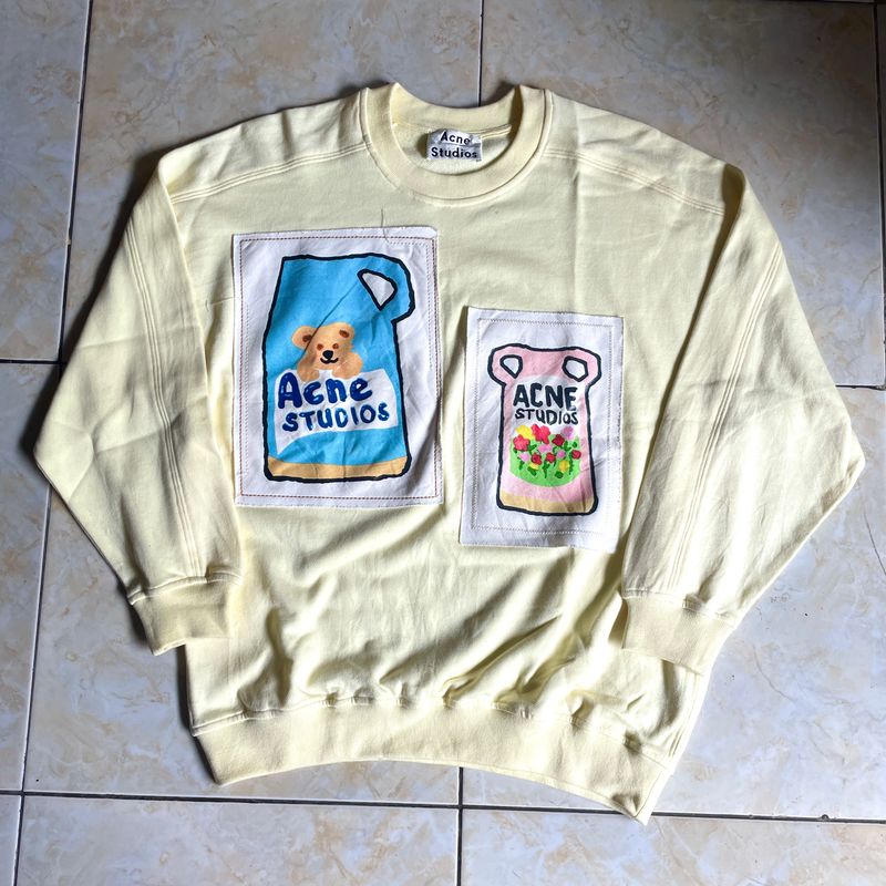 Acne Studios x Grant Levy Lucero Ceramics Sweatshirt - Preloved