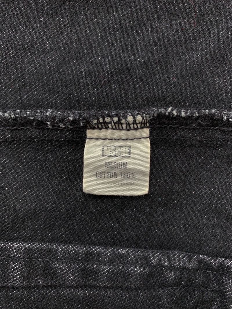 mschf jet black denim jacket, foto 8