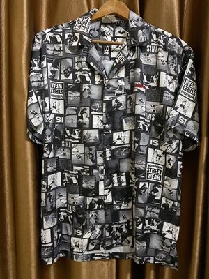 KEMEJA SHIRT VISION STREET WEAR OPEN COLAR