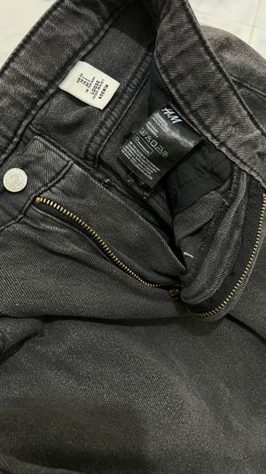 loose high waist denim