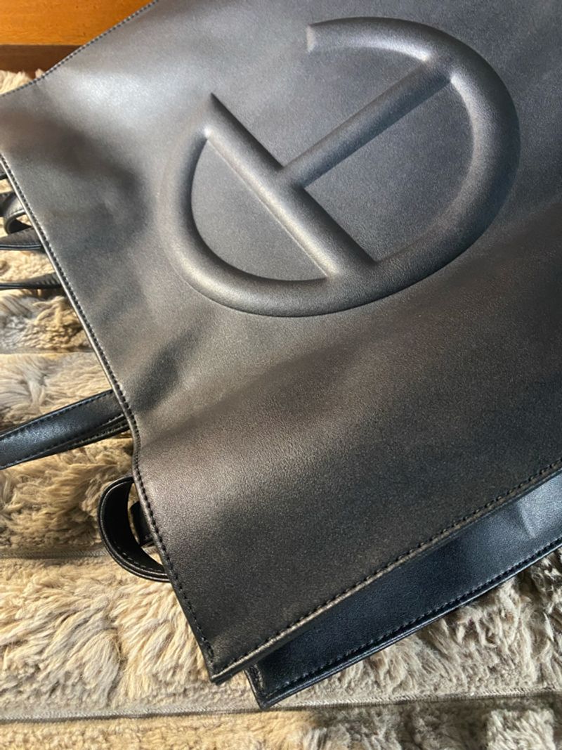 Telfar Large Shopping Bag Black – Original, foto 6