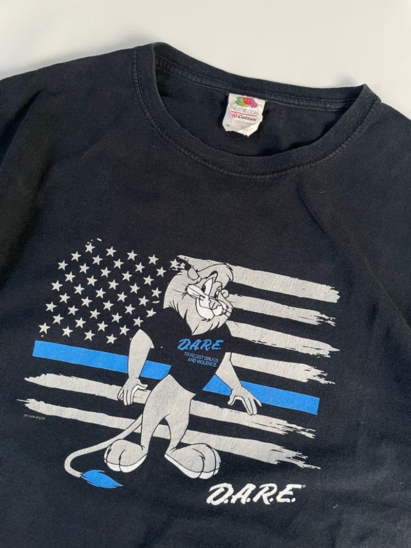 Tshirt FOTL DARE American Flag Logo, foto 2