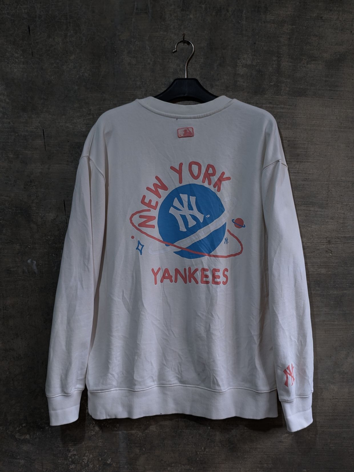 MLB Streetwear Sweater Pria white, foto 2