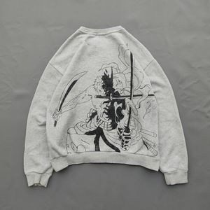 Crewneck rework handpainting zoro