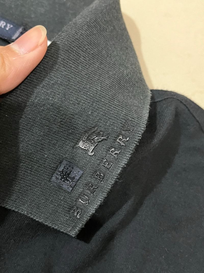 Burberry polo black shirt, foto 5