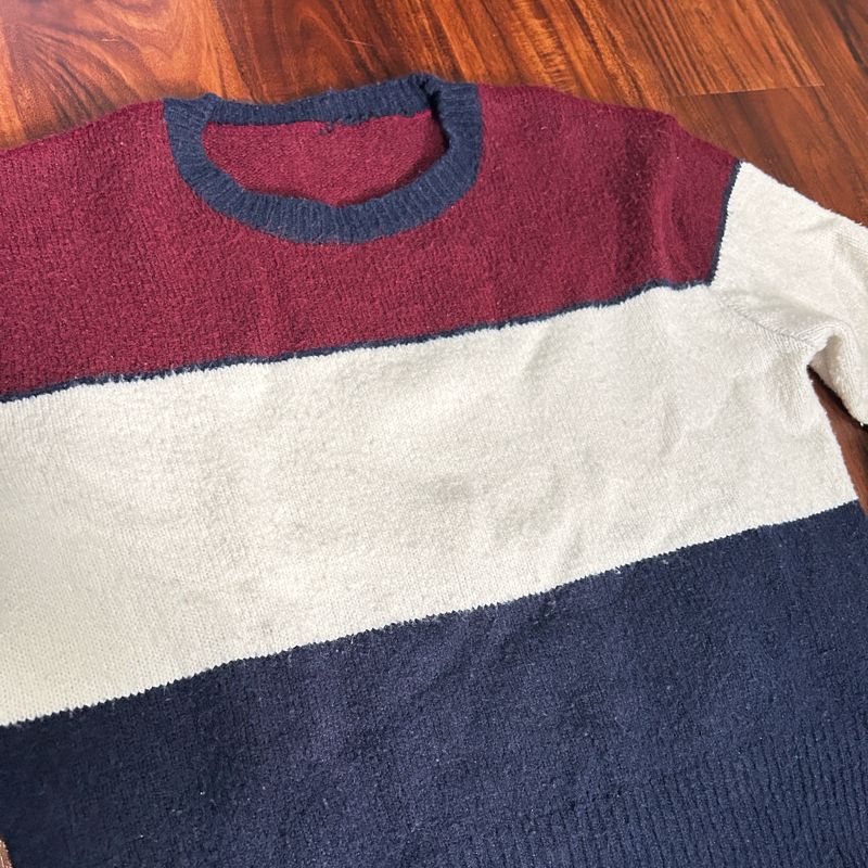 Sweater Maroon & Navy, foto 2