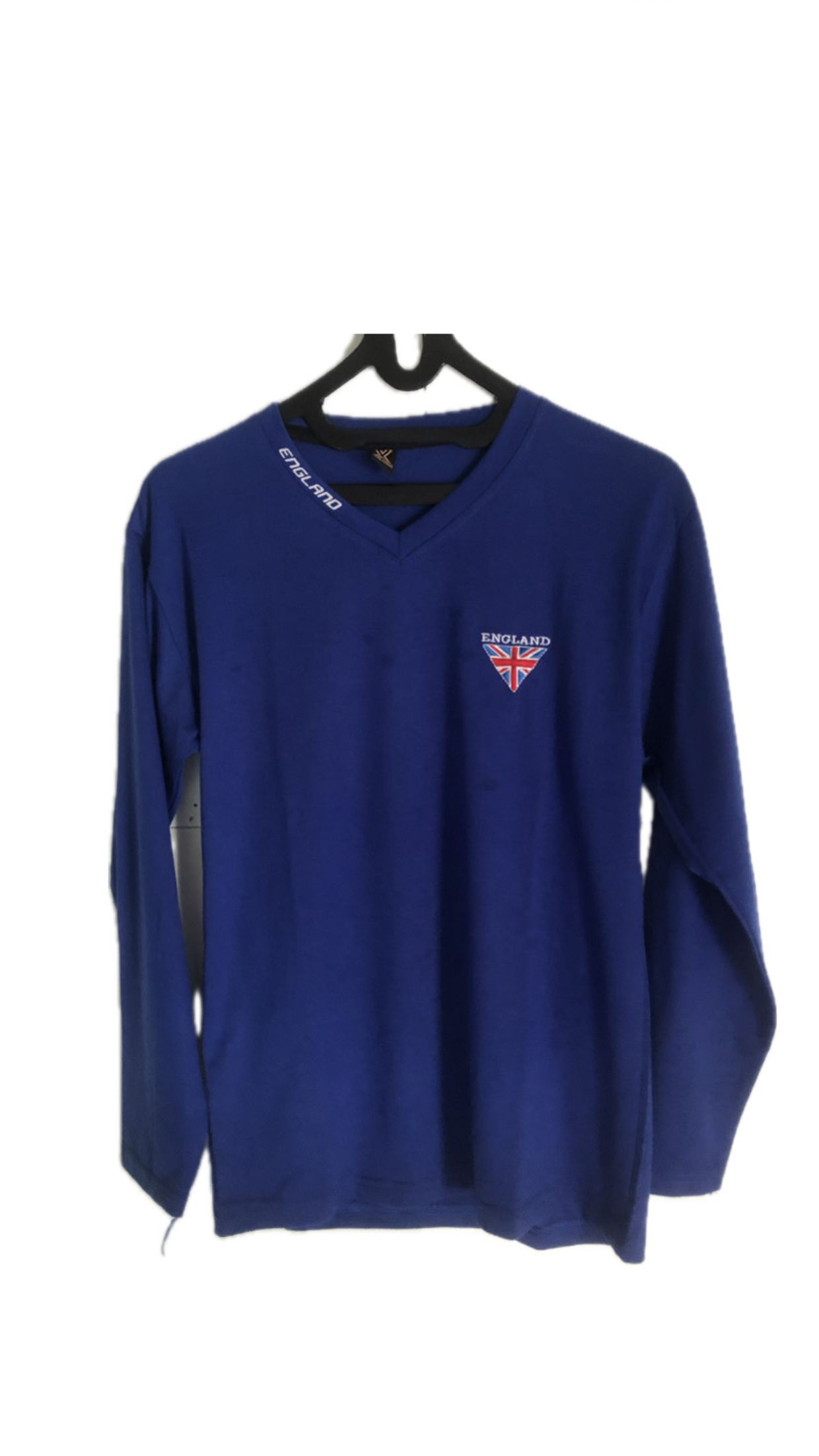 Vintage Polo shirt Pria navy blue