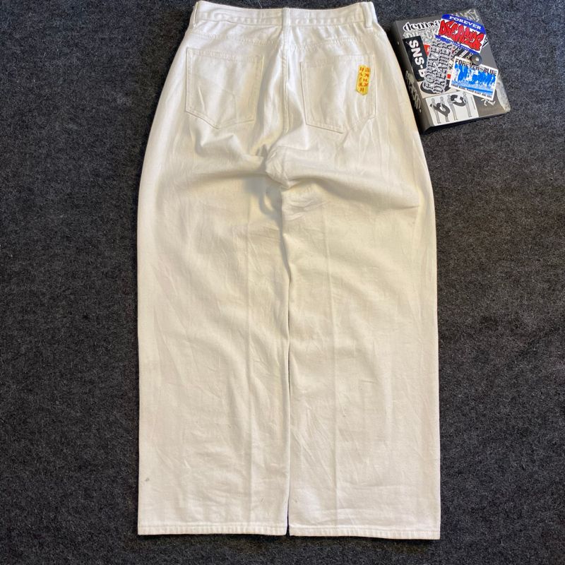 BAGGY JEANS WHITE, foto 9