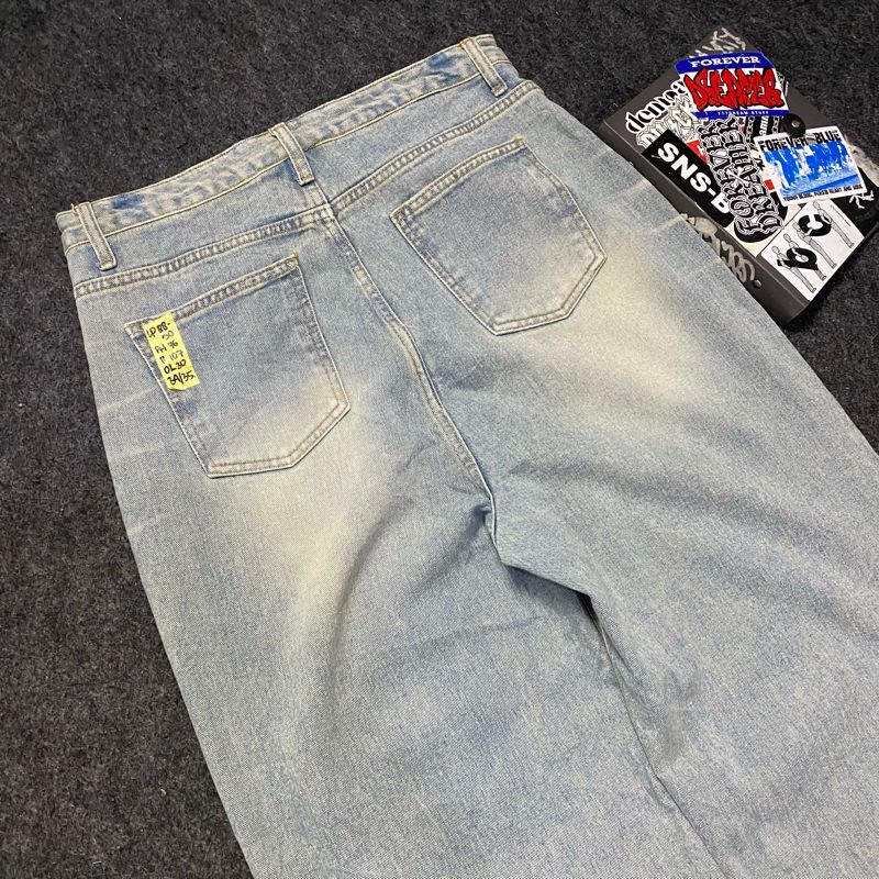 BAGGY JEANS LIGHTBLUE WASHED, foto 9