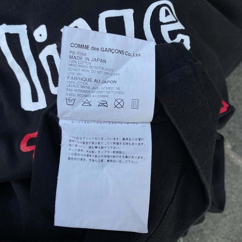 COMME des GARCONS Tee / CDG T-Shirt Black, foto 8