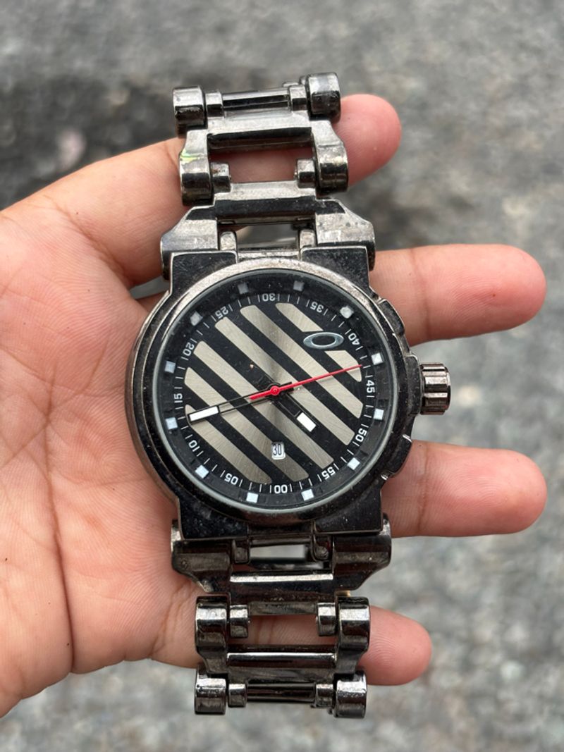 JAM OAKLEY MINUTE MACHINE TITANIUM, foto 2