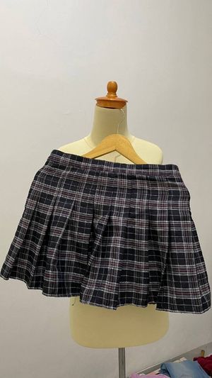 Flanel Mini Skirt