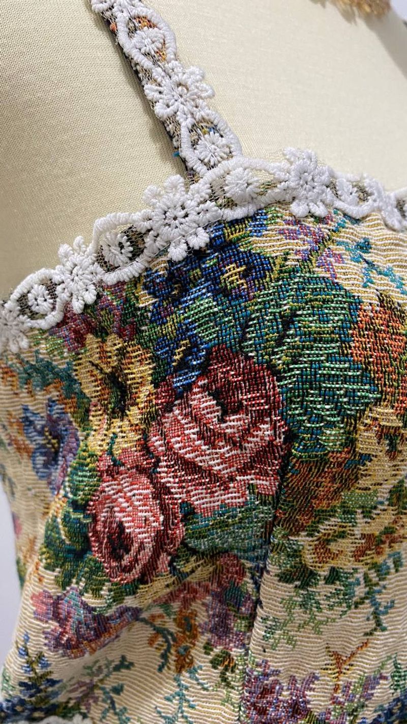 Vintage Top Flower Lace, foto 2
