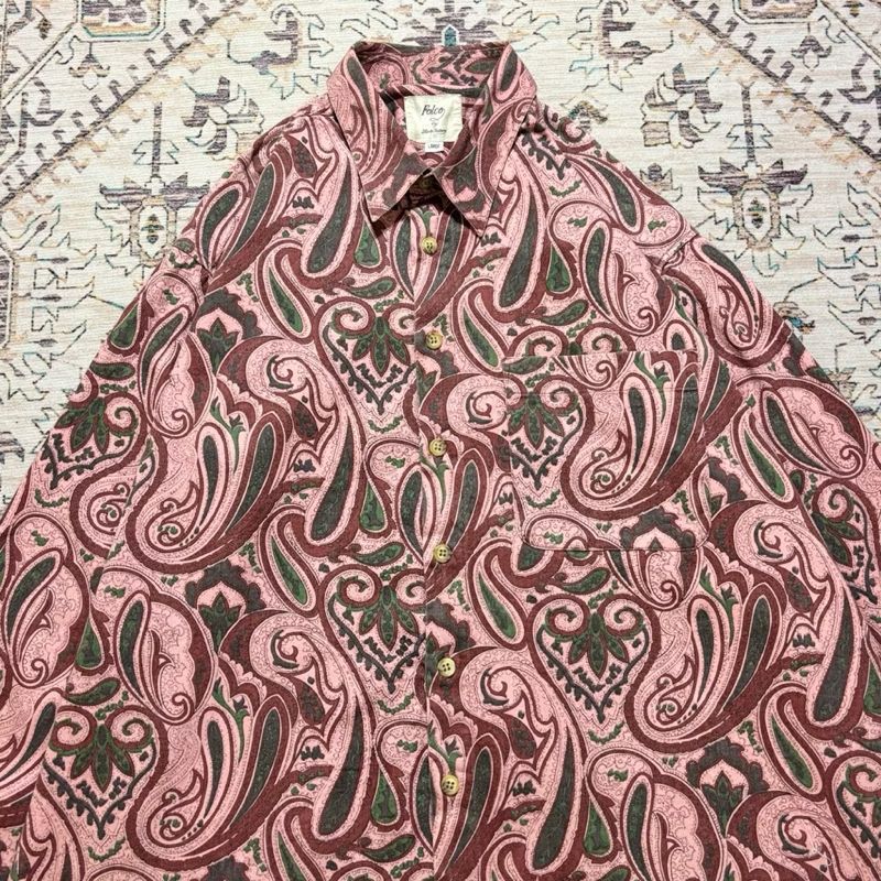 Paisley Vintage Pattern Shirt by Folco, foto 2