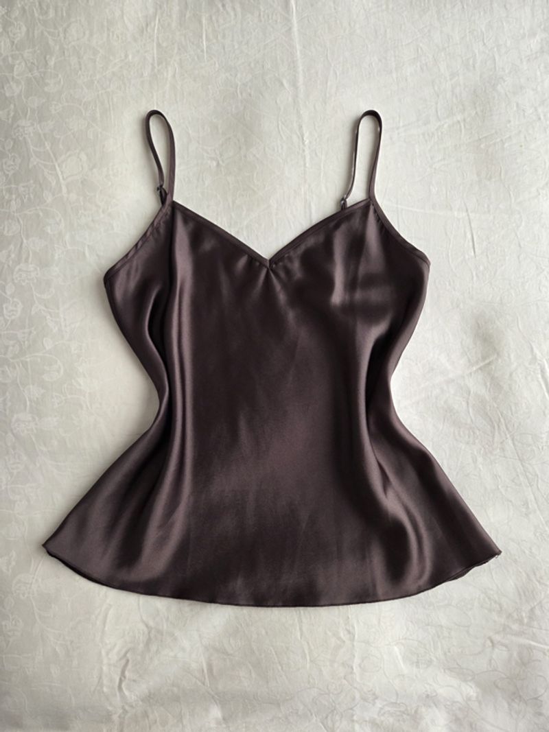 Vintage Y2K Brown Cami Top, foto 2