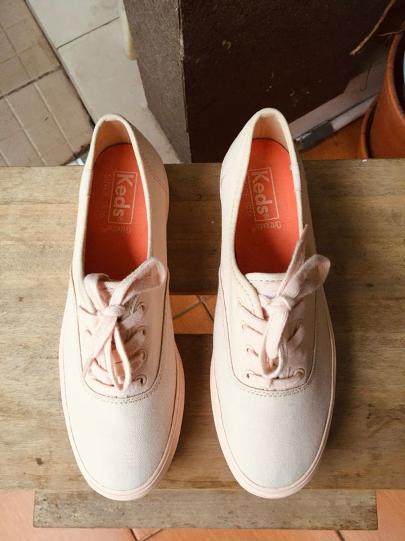 Keds triple sole pale peach kets, foto 2