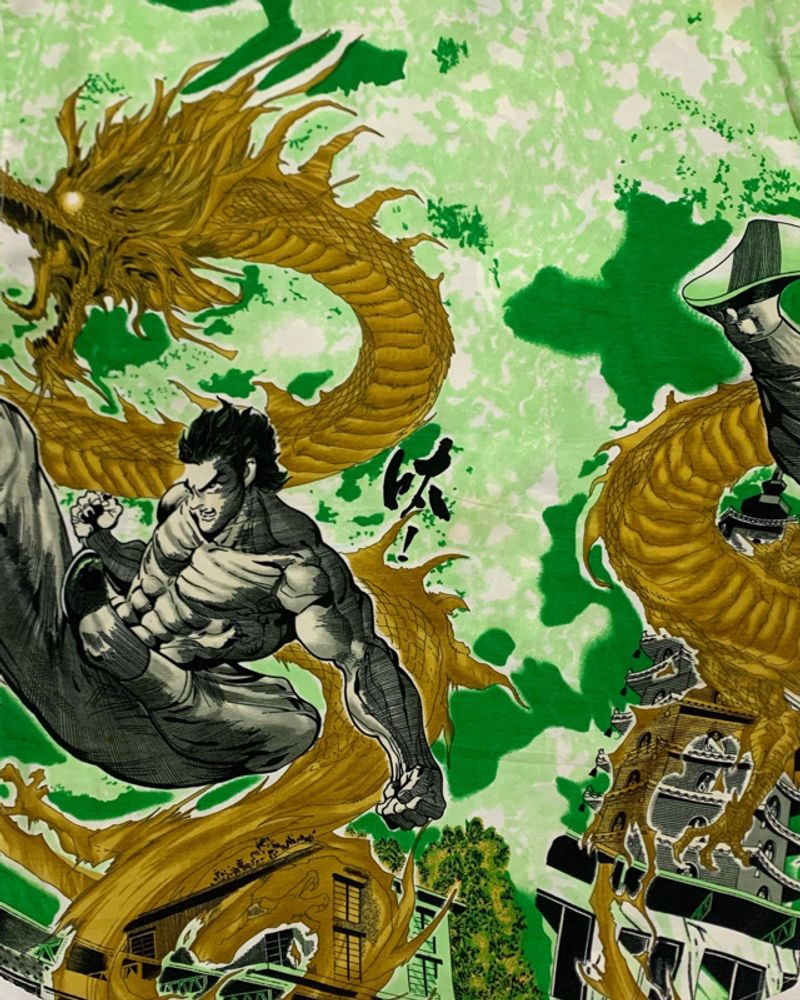 🔥RARE🔥AOP Kick Dragon Shirts 🐉, foto 4