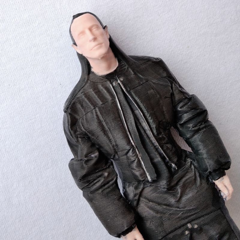 RICK OWENS Action Figure 3D Printed
Custom Fans Made, foto 3