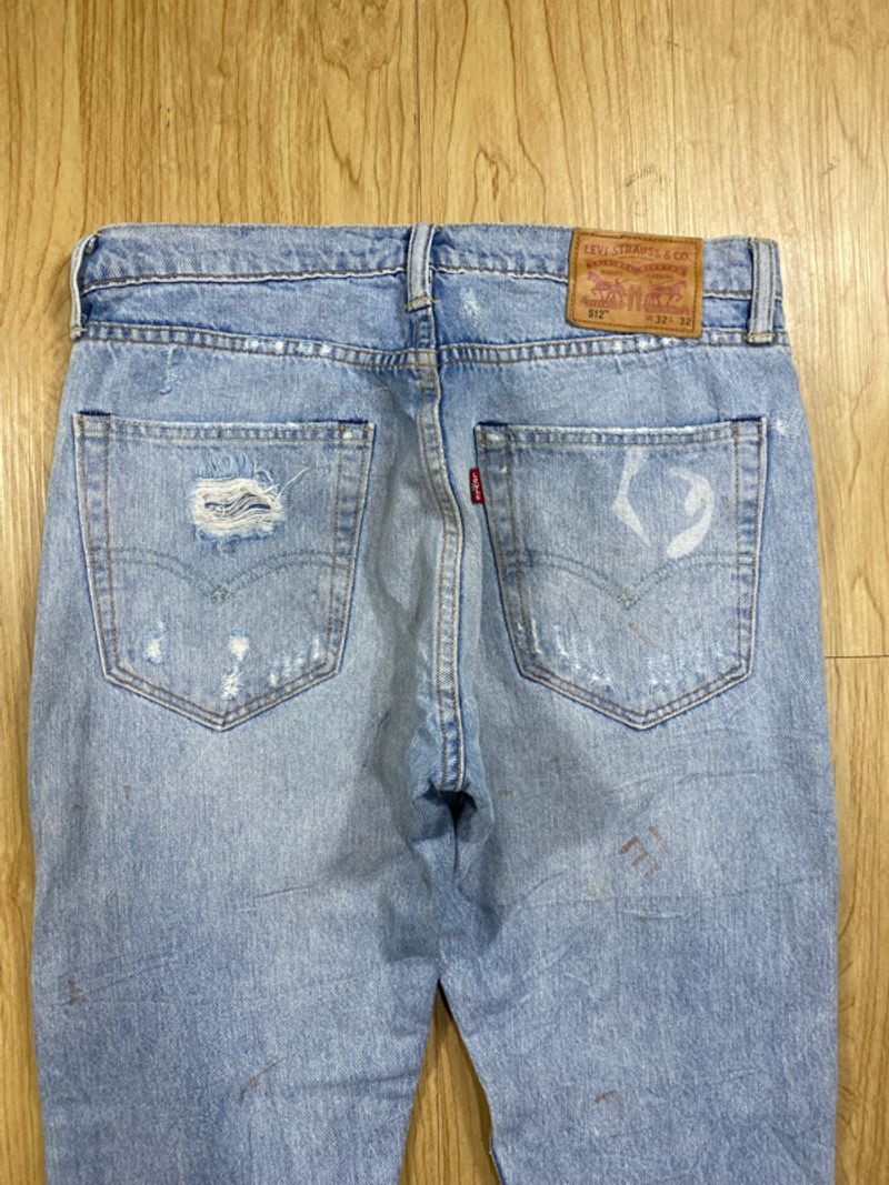 Levis 512 Distressed patchwork, foto 2