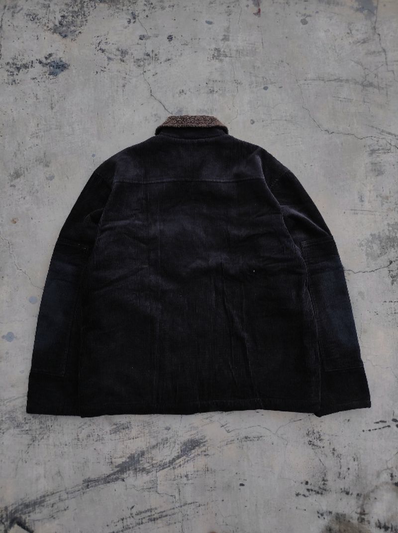 SUN FADED DARK BROWN WORK JACKET CORDUROY by CEEX🛠️, foto 6