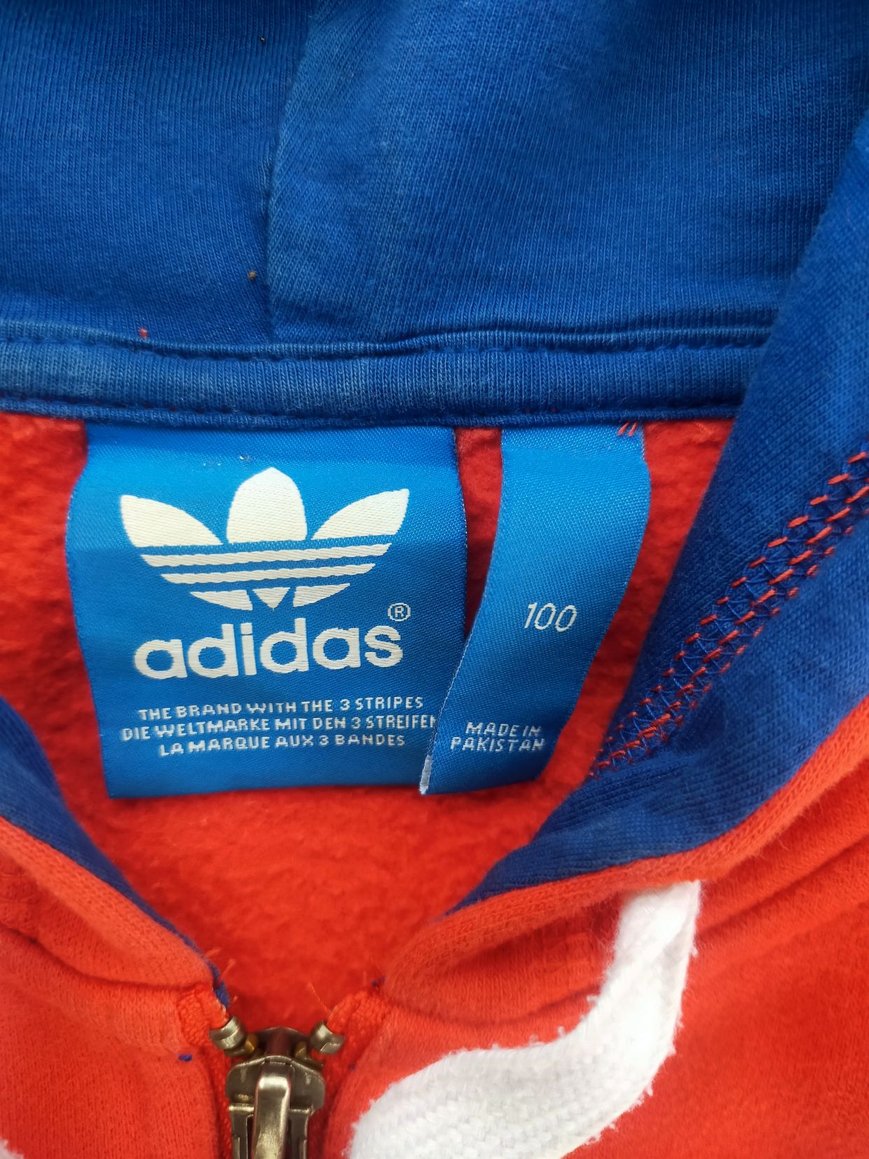 Adidas Casual Hoody Pria red, foto 5