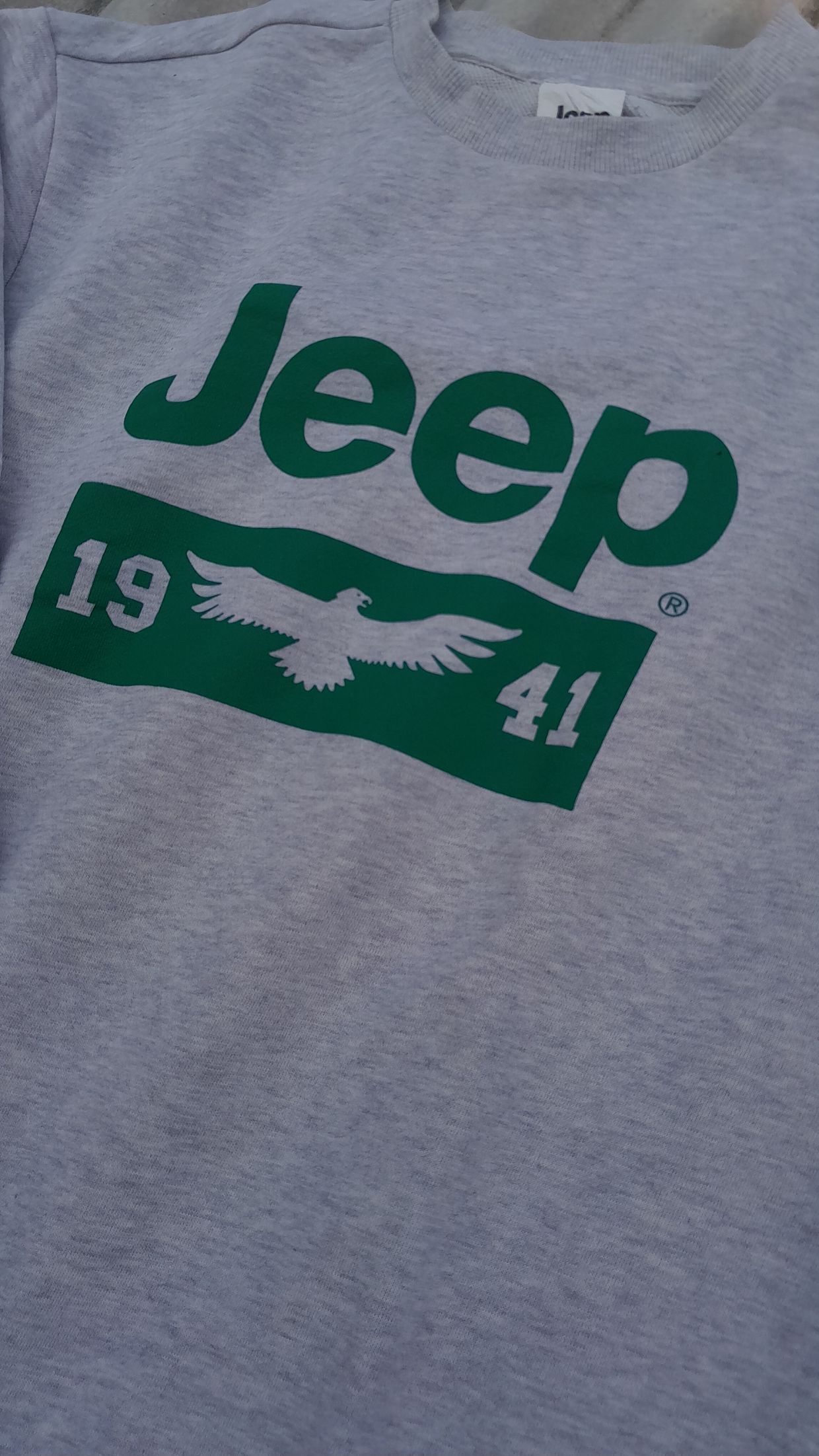 Jeep Casual Sweater Pria silver green, foto 3